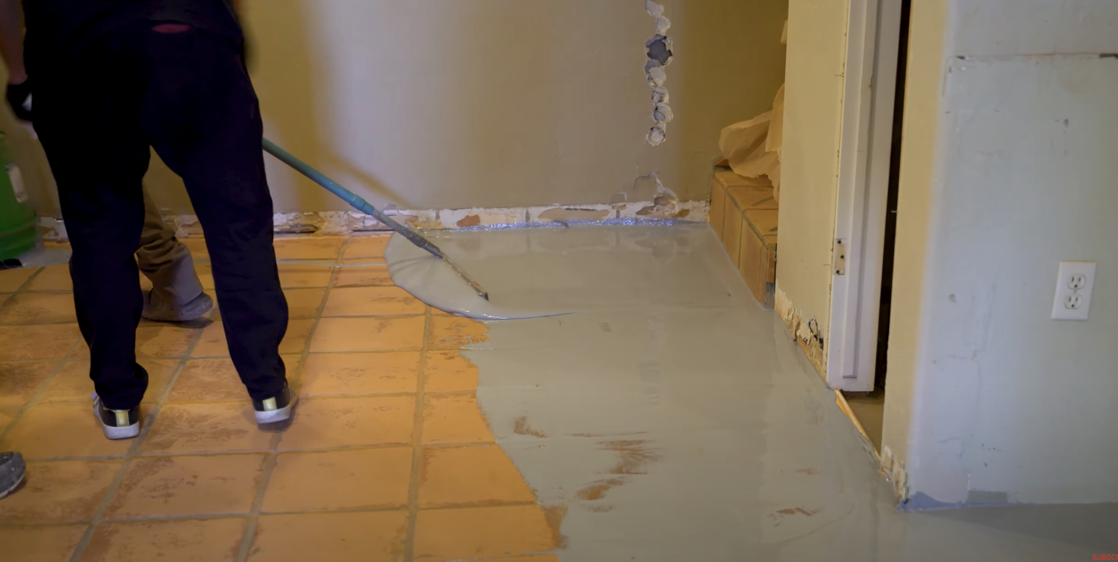 Epoxy Over Tile Floor - Counter Top Epoxy